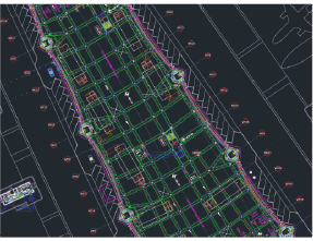 Civil 2D infrastructure drawing