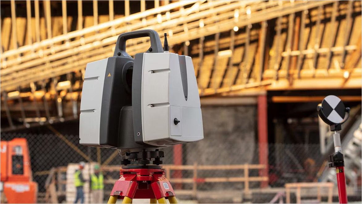 Laser scanning — point cloud capture in existing building